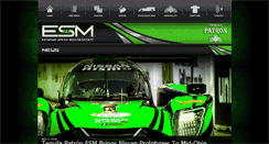 Desktop Screenshot of esmracing.com